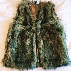 H&M Faux Fur Vest